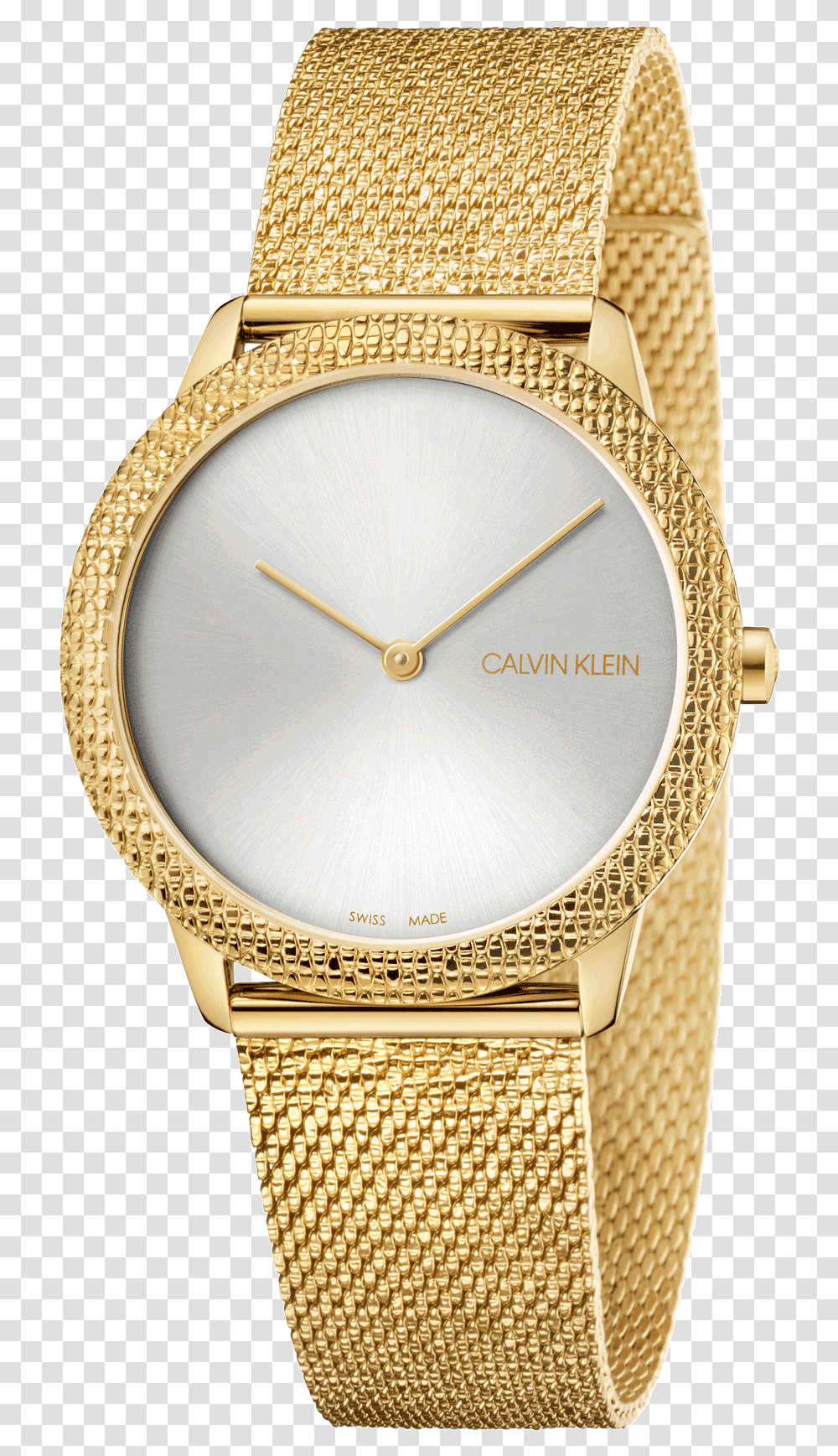 Calvin Klein Minimal Gold Watch Calvin Klein Watches Women, Wristwatch, Analog Clock Transparent Png