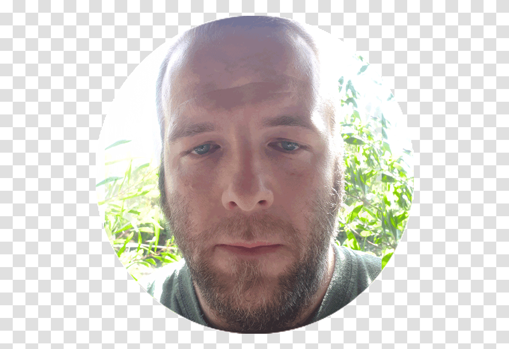 Calvin Thomas Has Spent 20 Years Growing In The Wild Selfie, Face, Person, Human, Beard Transparent Png