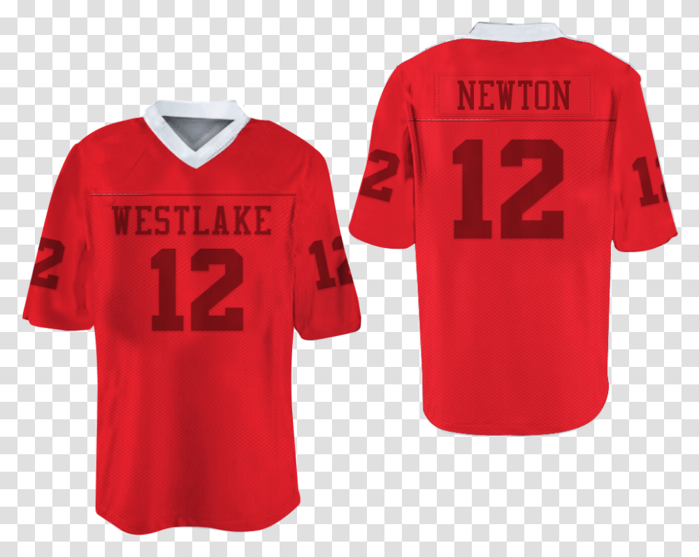 Cam Newton 10 Westlake High School Away Football Jersey Bring It On Shirt, Clothing, Apparel, Person, Human Transparent Png