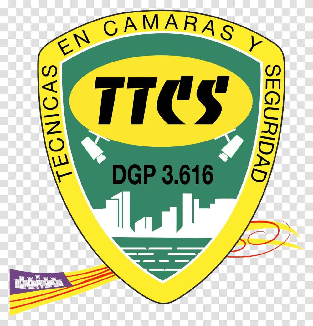 Camaras De Seguridad Download Emblem, Label, Word, Logo Transparent Png