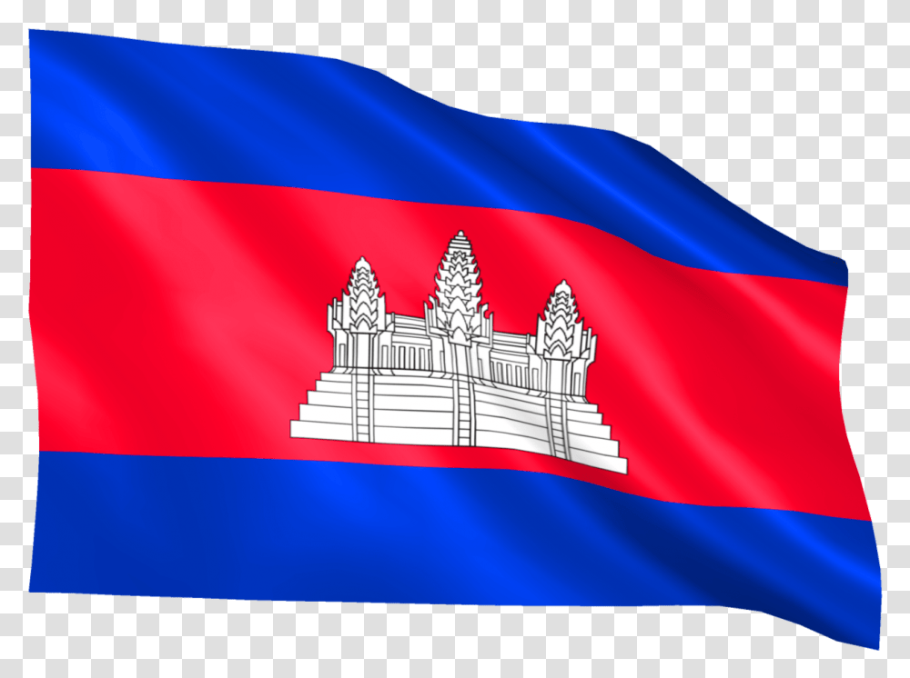 Cambodia Flag By Mtc Tutorials Cambodia Flag Animation, Architecture, Building Transparent Png