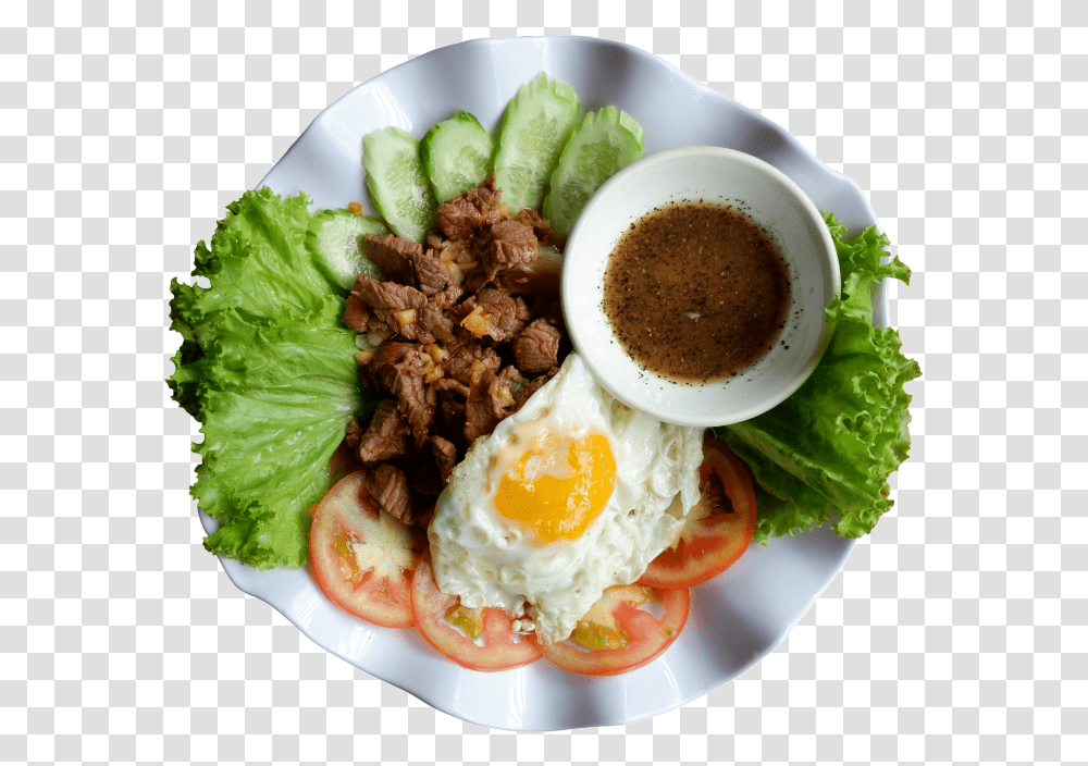 Cambodian Muslim Restaurant Halal Food Fried Egg, Dish, Meal, Platter, Breakfast Transparent Png