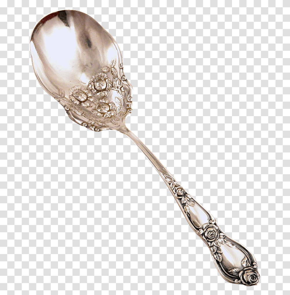 Cambridge Silverplate Company Serving Spoon Roses, Cutlery, Fork Transparent Png