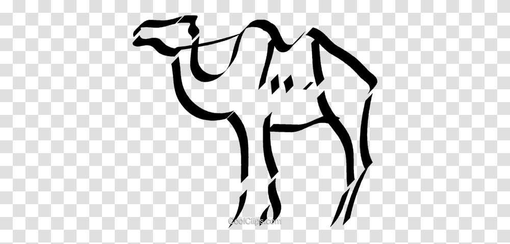 Camel Royalty Free Vector Clip Art Illustration, Stencil, Silhouette, Statue Transparent Png
