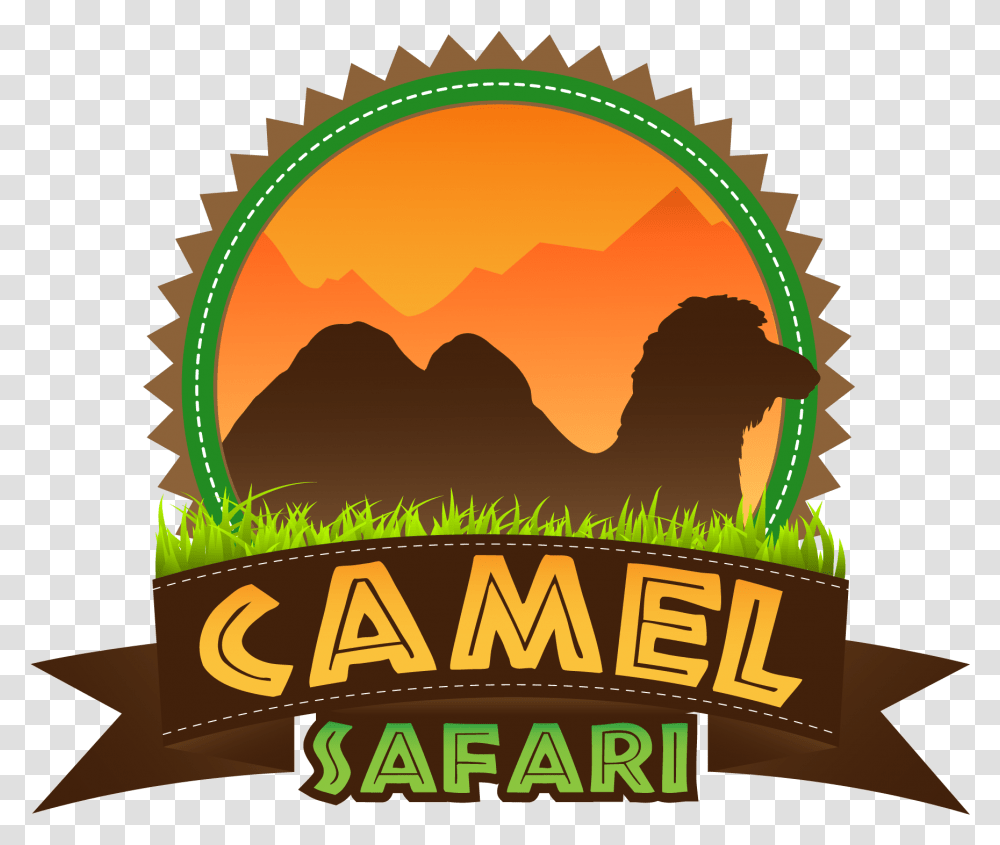 Camel Safari Cake Logo Hd, Vegetation, Plant, Poster, Outdoors Transparent Png