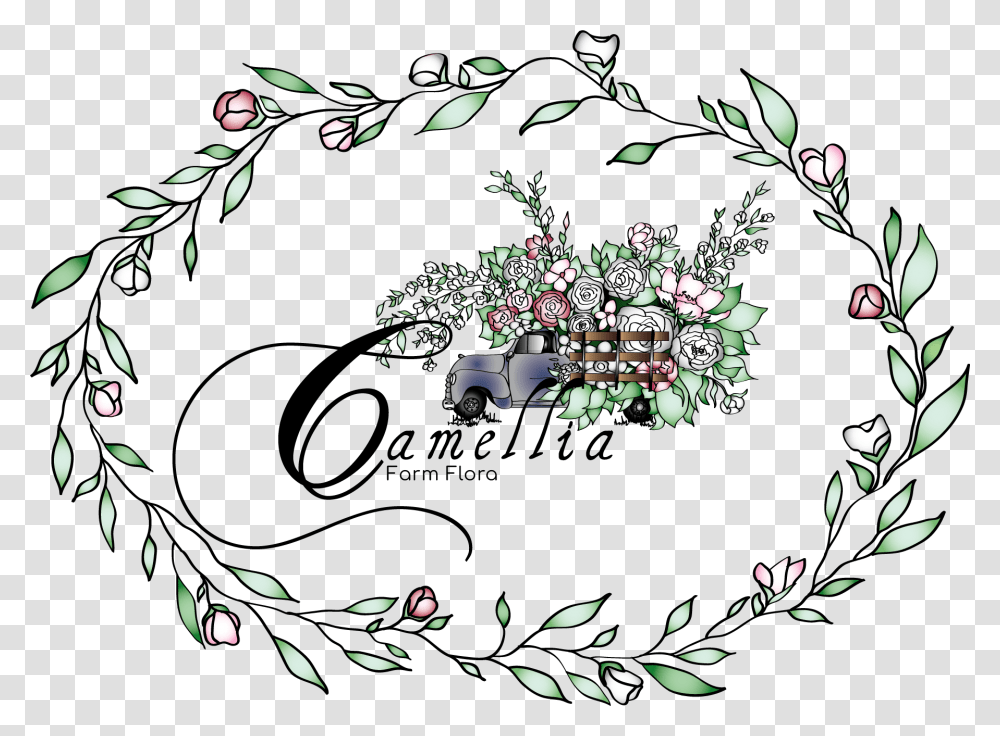 Camellia Farm Flora Illustration, Floral Design, Pattern Transparent Png