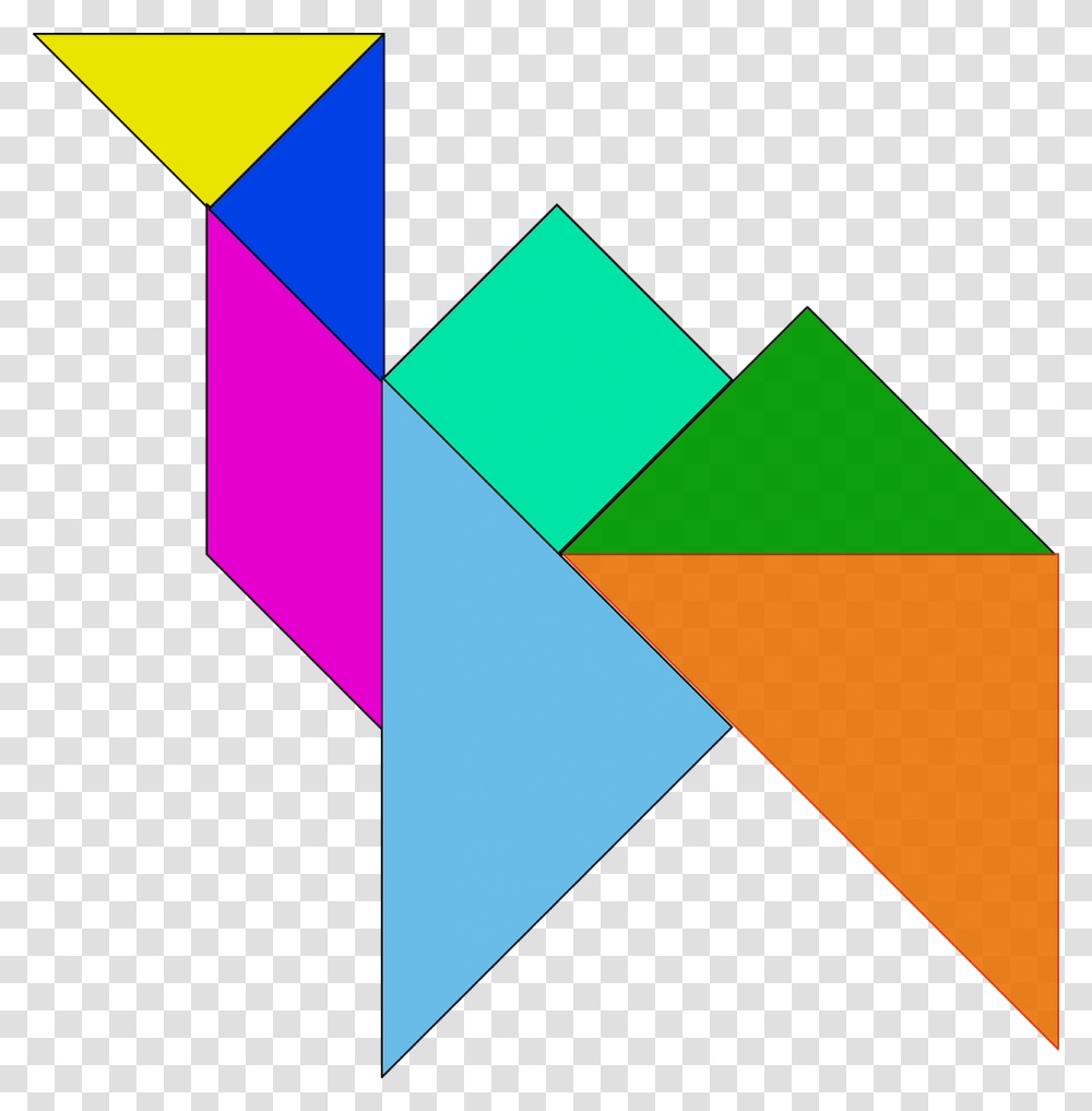 Camello Tangram, Triangle, Pattern Transparent Png