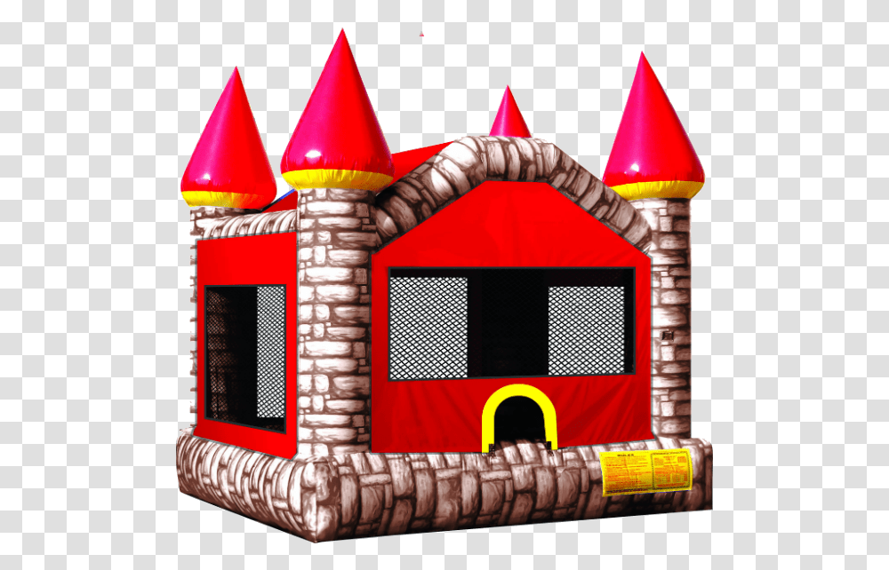 Camelot Castle Bounce House, Cone, Inflatable, Circus, Leisure Activities Transparent Png