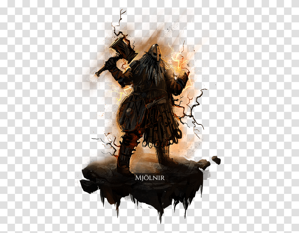 Camelot Unchained Mjolnir, Duel, Knight, Samurai, Painting Transparent Png