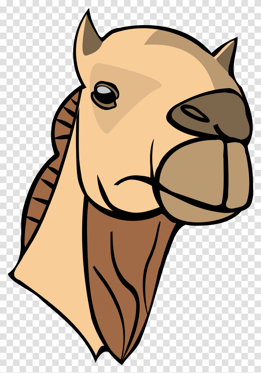 Camels Clipart Big Animal, Face, Drawing, Head, Doodle Transparent Png