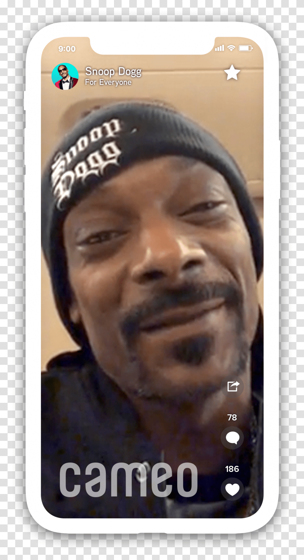 Cameo App Snoop Dogg, Face, Person, Head Transparent Png
