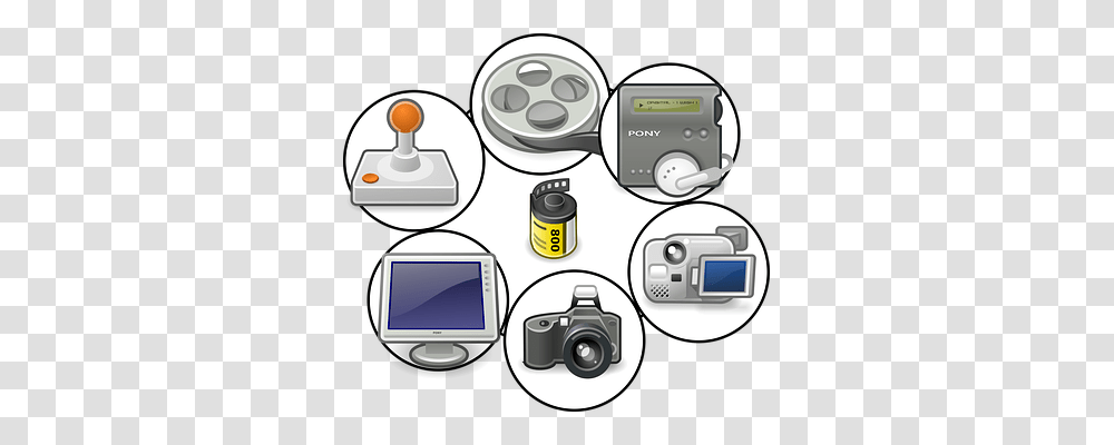 Camera Electronics, Joystick, Computer Transparent Png