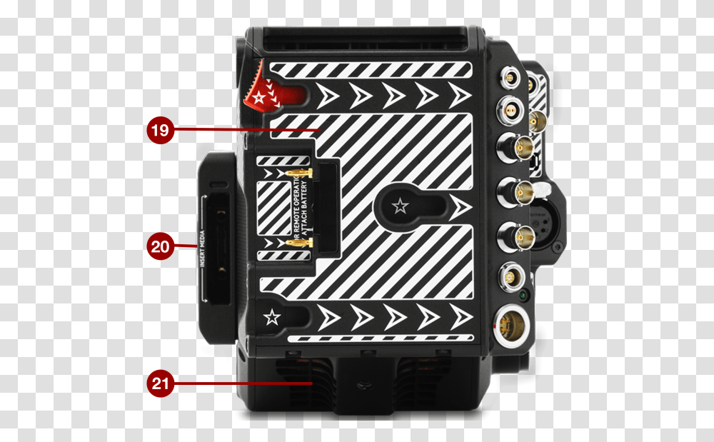 Camera Body Controls And Features Red Gemini Ranger, Electronics, Electronic Chip, Hardware Transparent Png