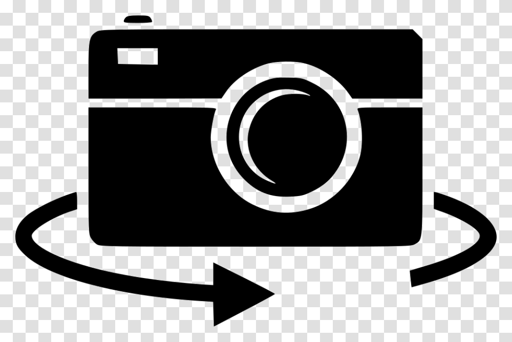Camera Cameras Flash Lens Graphy S Picture Invert Camera With Stand Icon, Electronics, Projector Transparent Png