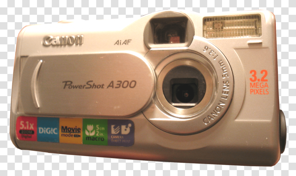Camera Canon Powershot, Electronics, Digital Camera Transparent Png