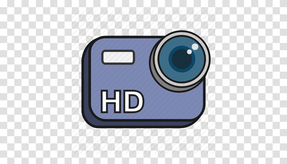 Camera Cartoon Hd High Definition Lens Video Icon, Electronics, Digital Camera Transparent Png