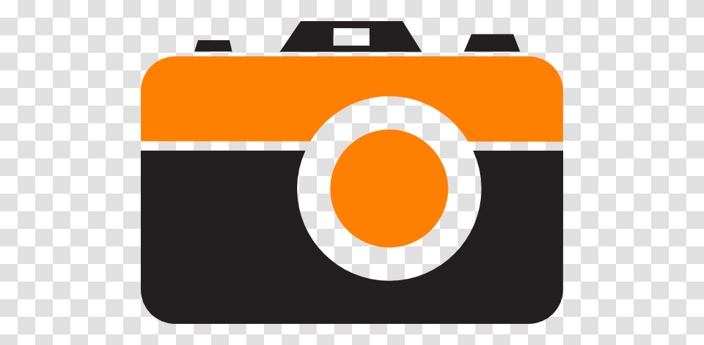 Camera Clipart Orange, Transportation, Vehicle, Logo Transparent Png