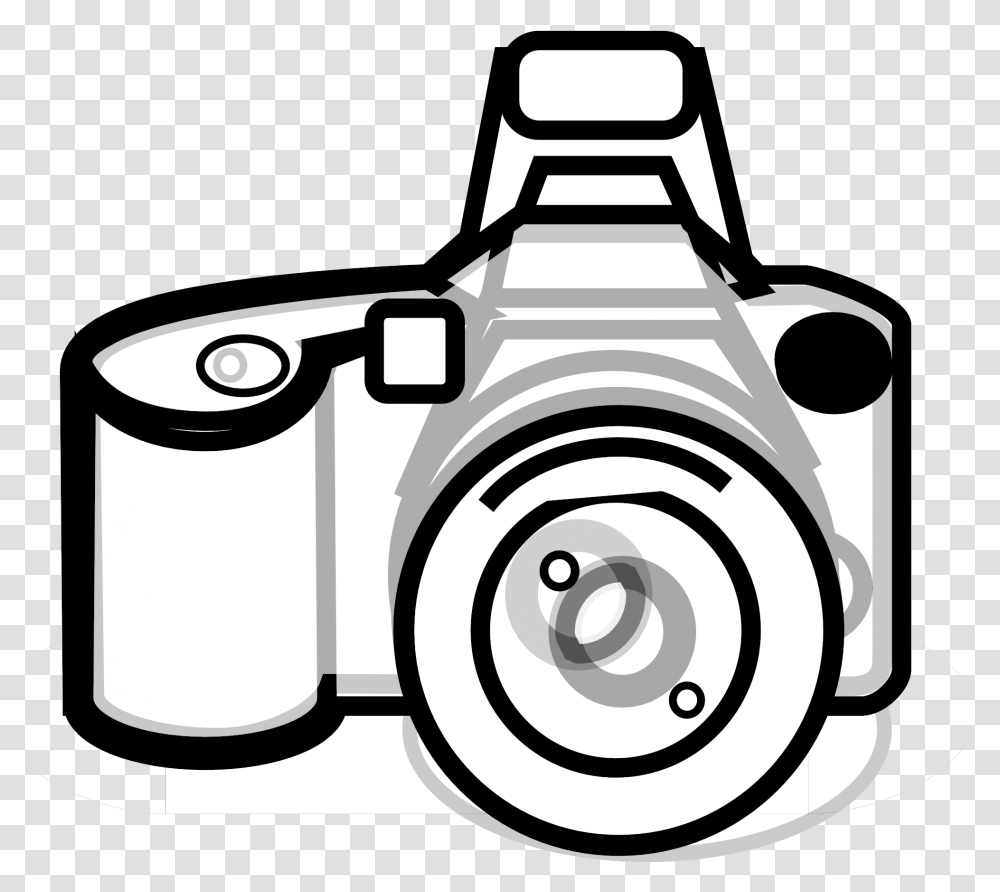 Camera Cliparts For Free Clipart Camer And Use In Camera Photo Black And White Tattoo, Electronics, Digital Camera Transparent Png