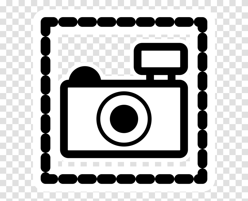 Camera Computer Icons Drawing Black And White, Electronics, Digital Camera, Cooktop, Indoors Transparent Png