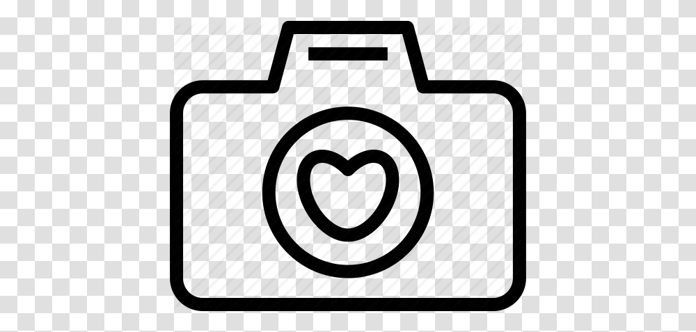 Camera Device Heart Photography Photoshoot Icon, Piano, Electronics, Logo Transparent Png
