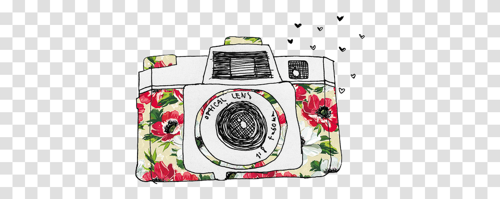 Camera Drawing Tumblr Camera Vintage Drawing, Electronics, Appliance, Washer, Digital Camera Transparent Png