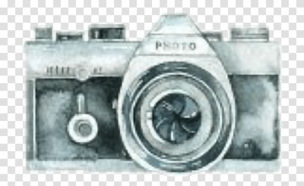 Camera Drawing Watercolor Watercolor Camera Clipart, Electronics, Digital Camera Transparent Png