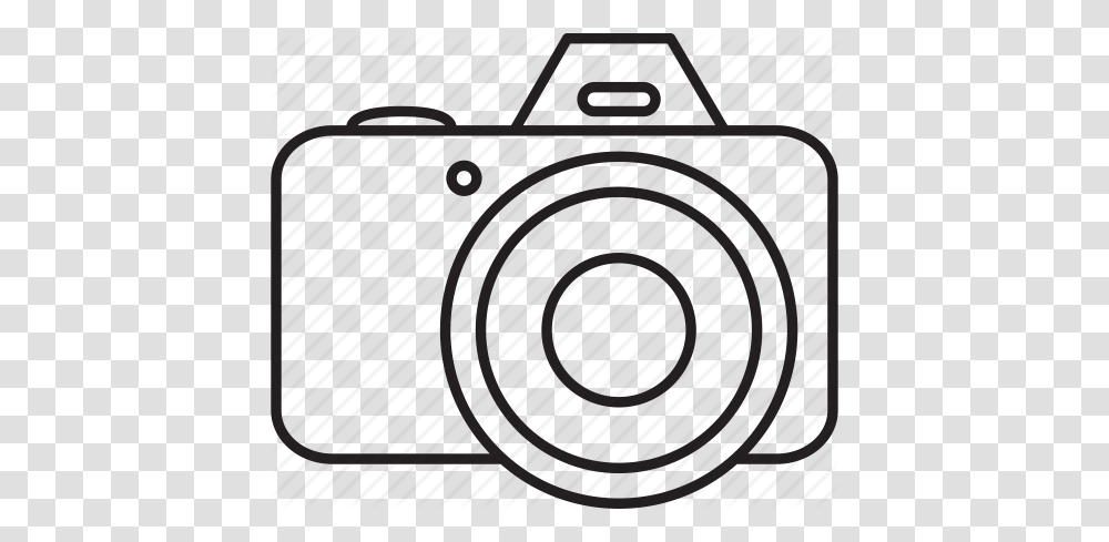 Camera Dslr Front View Icon, Electronics, Speaker, Audio Speaker Transparent Png