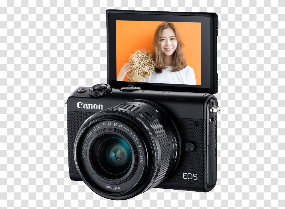 Camera, Electronics, Person, Human, Digital Camera Transparent Png