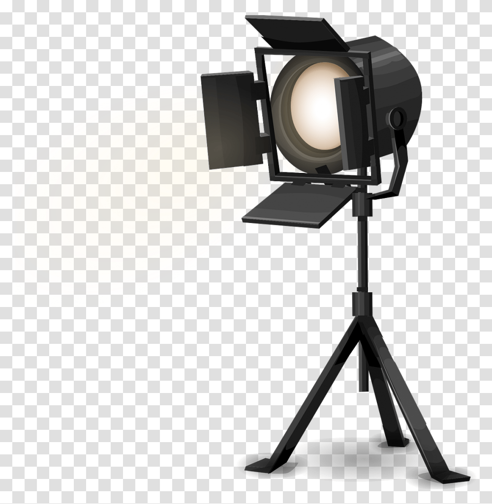 Camera Flash Light Studio Light, Lighting, Lamp, Tripod, Spotlight Transparent Png