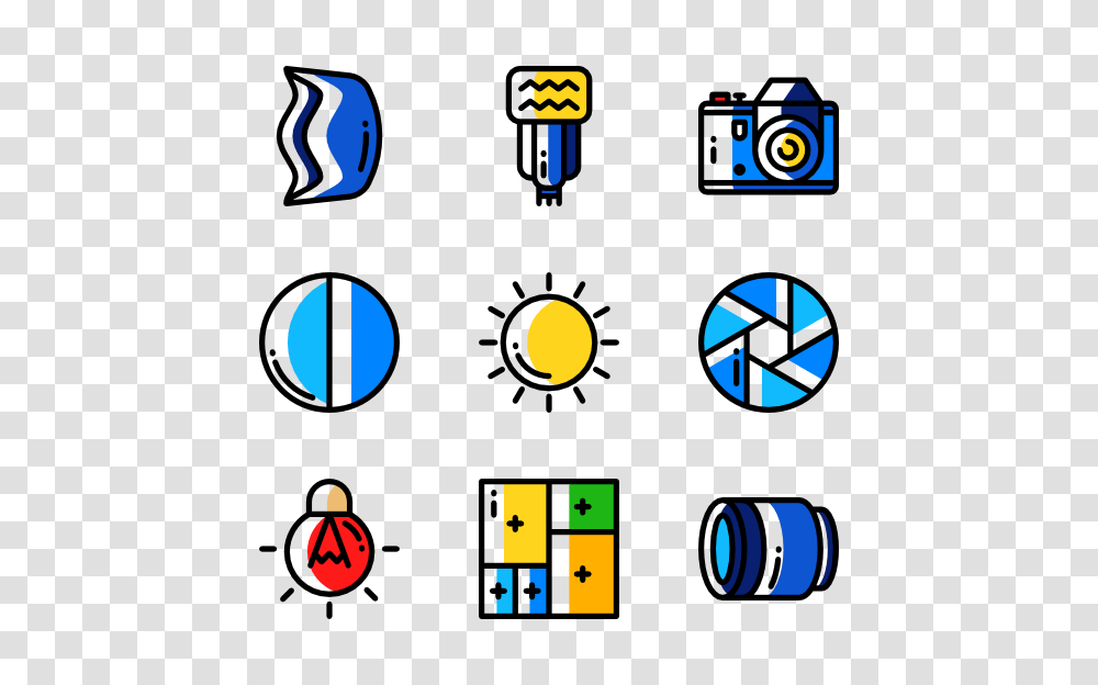 Camera Icon Packs, Pac Man, Star Symbol, Juggling Transparent Png