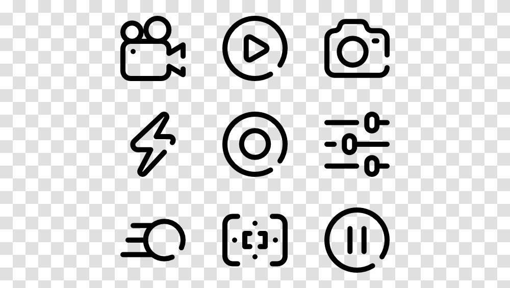 Camera Interface Business Presentation Icons, Gray, World Of Warcraft Transparent Png