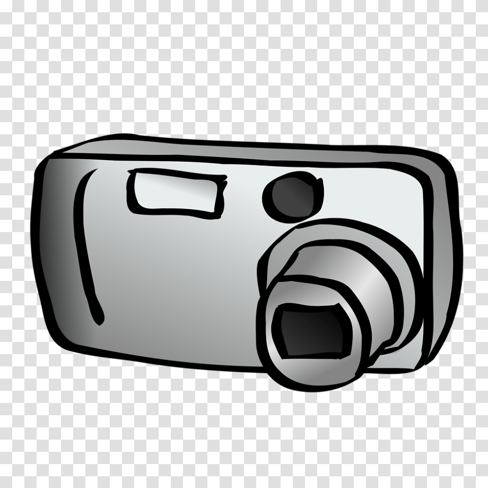 Camera Lens Clip Art Black And White Camera Clipart Black, Electronics, Digital Camera Transparent Png