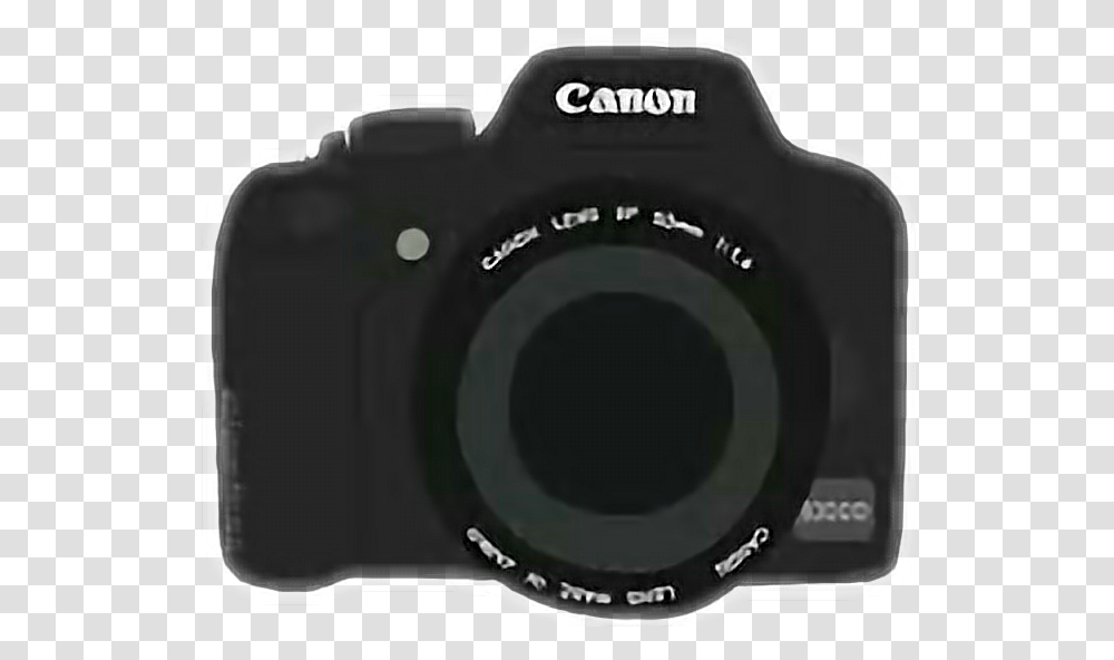 Camera Lens Clipart Picsart Canon Camera Sticker, Electronics, Digital Camera Transparent Png