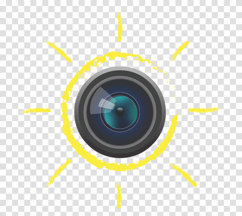 Camera Lens Logo Design Circle Original Dot, Shooting Range, Sport, Sports, Graphics Transparent Png