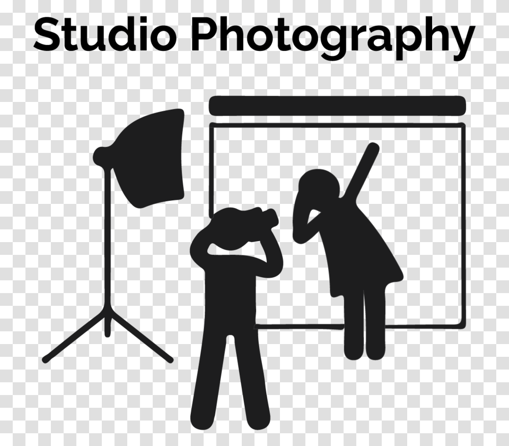 Camera Man Pose, Silhouette, Photography, Hand, Kneeling Transparent Png