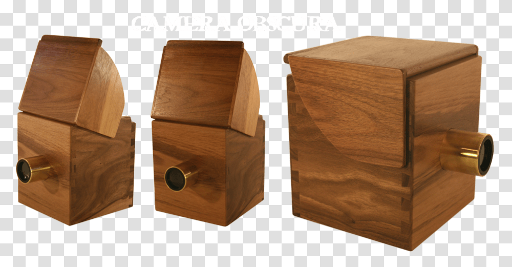 Camera Obscura, Wood, Plywood, Box, Hardwood Transparent Png