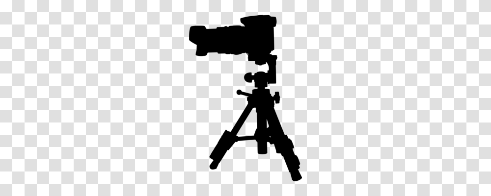 Camera Operator Silhouette Drawing, Gray, World Of Warcraft Transparent Png