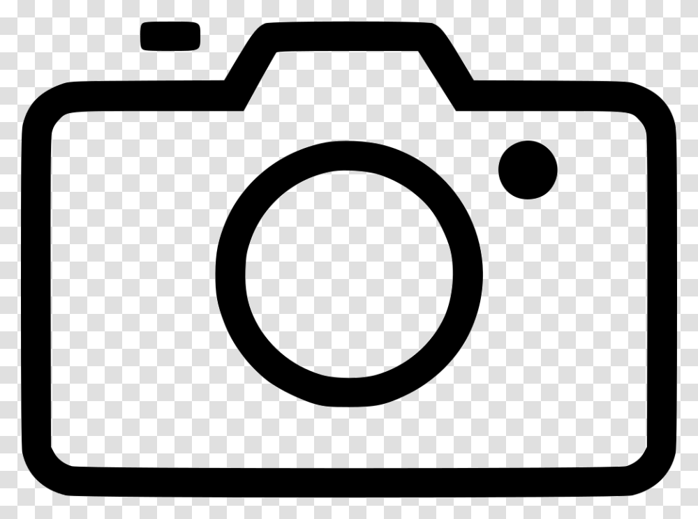Camera Outline Shoot Icon Free Download, Electronics, Digital Camera, Stencil Transparent Png