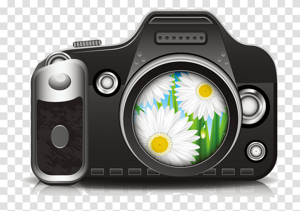 Camera Photography Shutter Cartoon Camera, Electronics, Wristwatch, Digital Camera Transparent Png