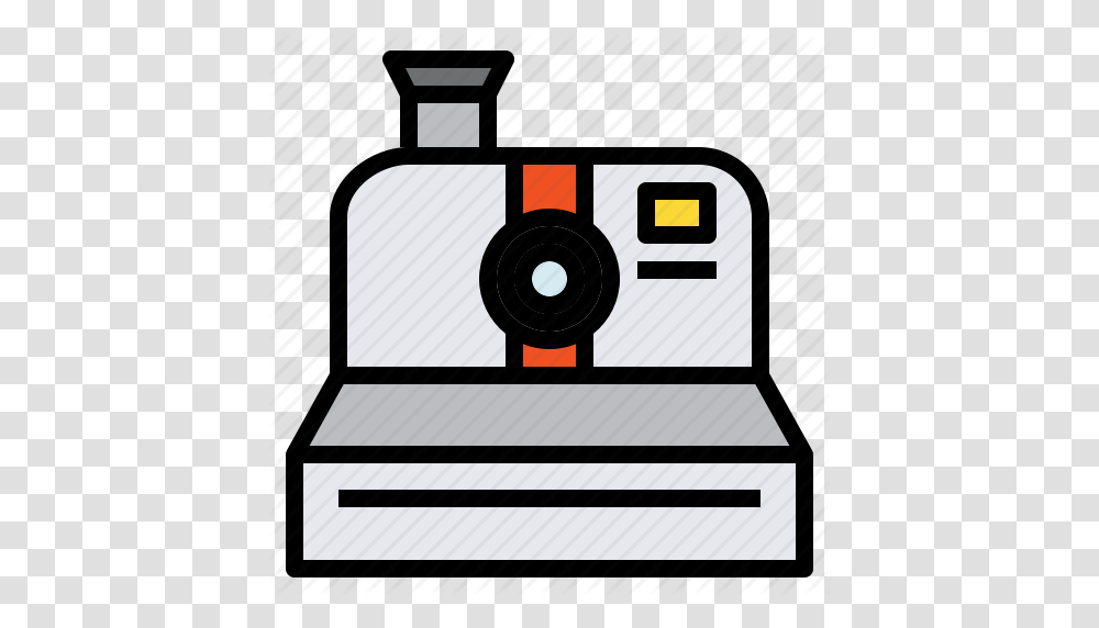 Camera Polaroid Icon, Machine, Label, Dvd Transparent Png