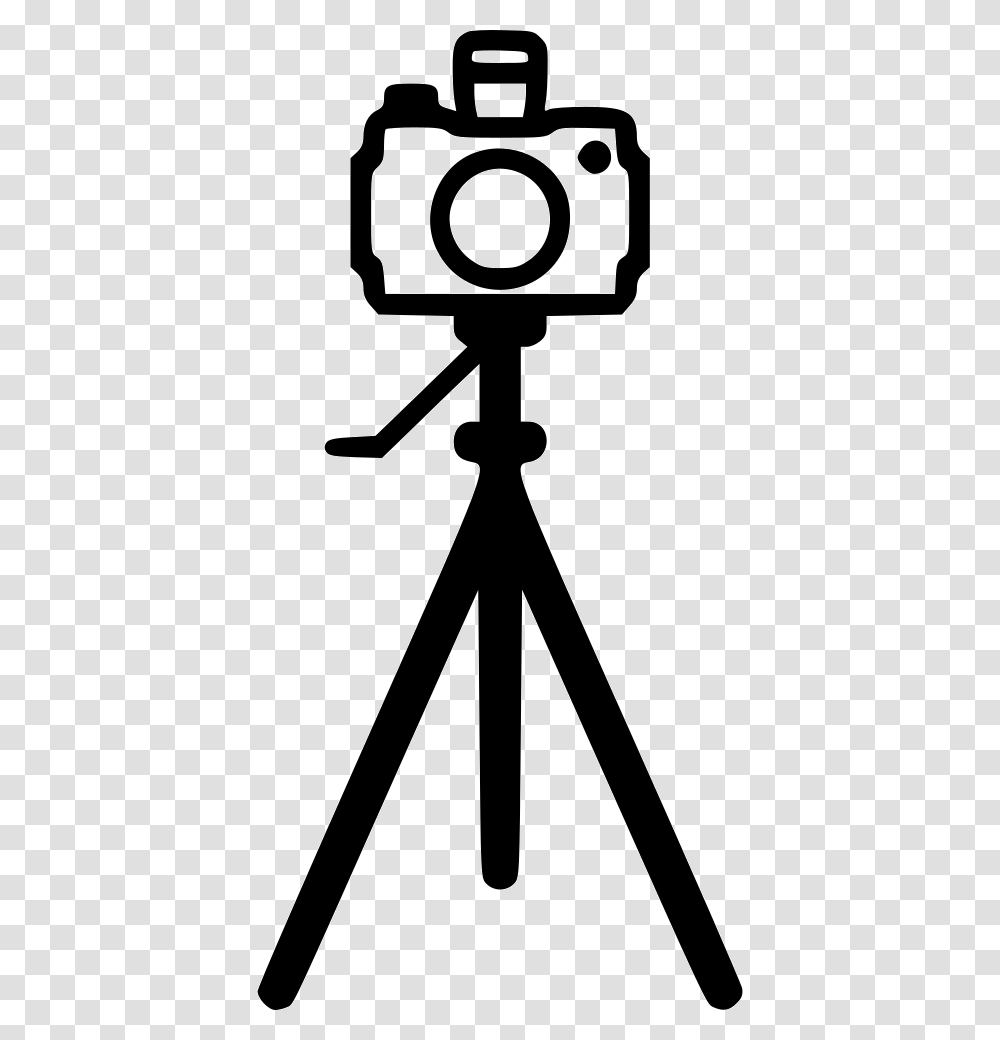 Camera Stand Camera With Stand Icon, Tripod, Sword, Blade, Weapon Transparent Png