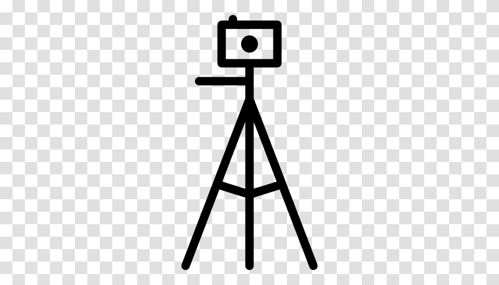 Camera Tripod, Electronics, Silhouette Transparent Png