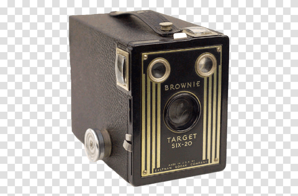 Camera Vintage Photography Pngs Cute Trendy Brownie Target Six, Electronics, Digital Camera, Video Camera Transparent Png