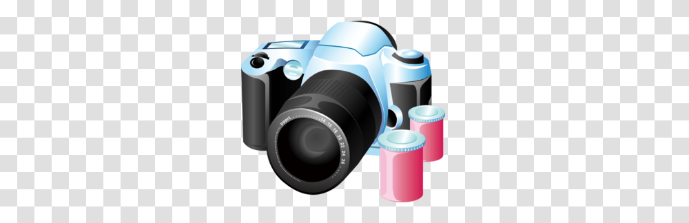 Camera With Film Clip Art, Electronics, Digital Camera Transparent Png