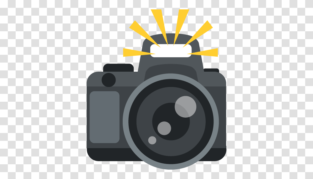 Camera With Flash Emoji For Facebook Email Sms Id, Electronics, Digital Camera Transparent Png