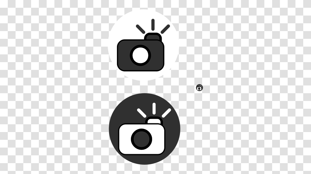 Camera With Flash Icon Vector Clip Art, Electronics, Remote Control, Ipod Transparent Png