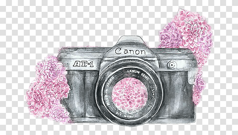 Camerastickers Cute Camera Drawing Camera Background, Electronics Transparent Png