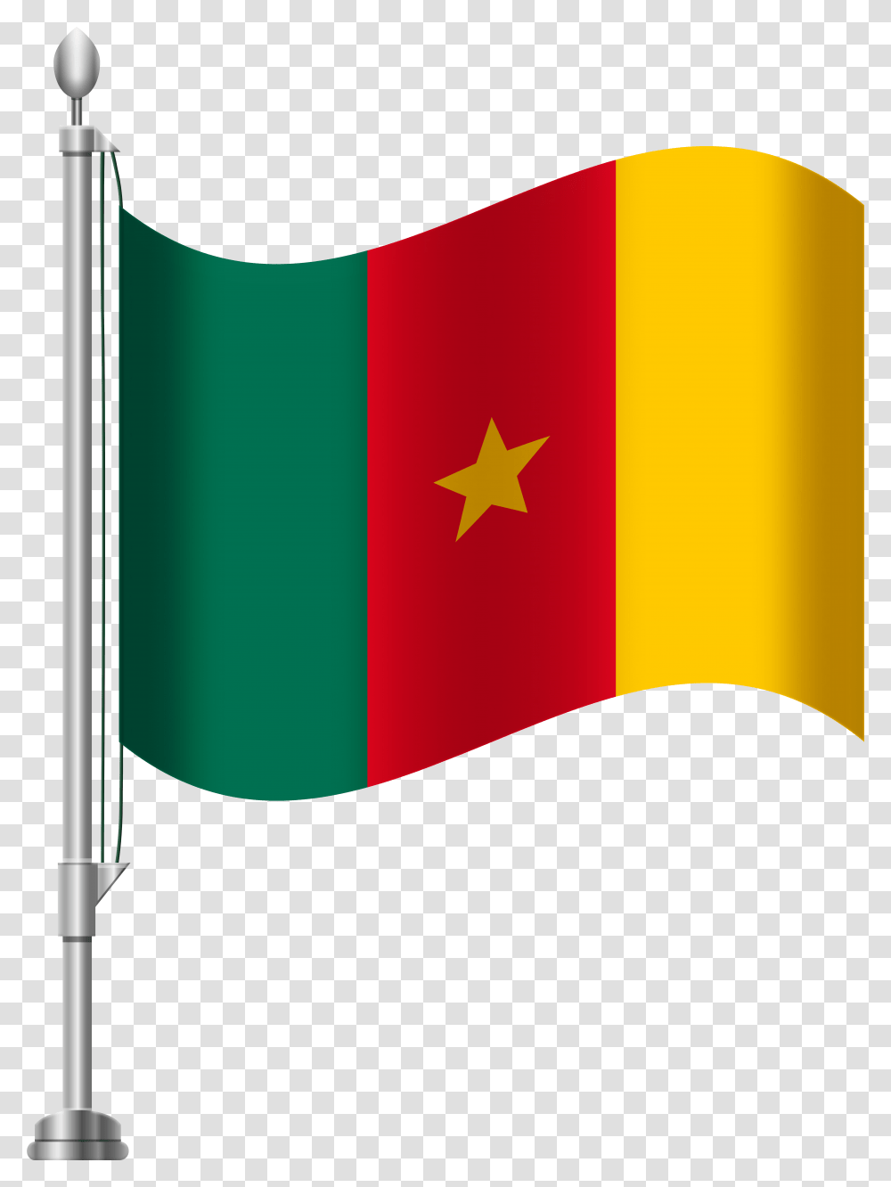 Cameroon Flag Clip Art, American Flag, Star Symbol Transparent Png