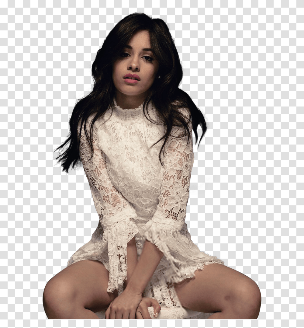 Camila Cabello Clear Background, Lace, Person, Human Transparent Png