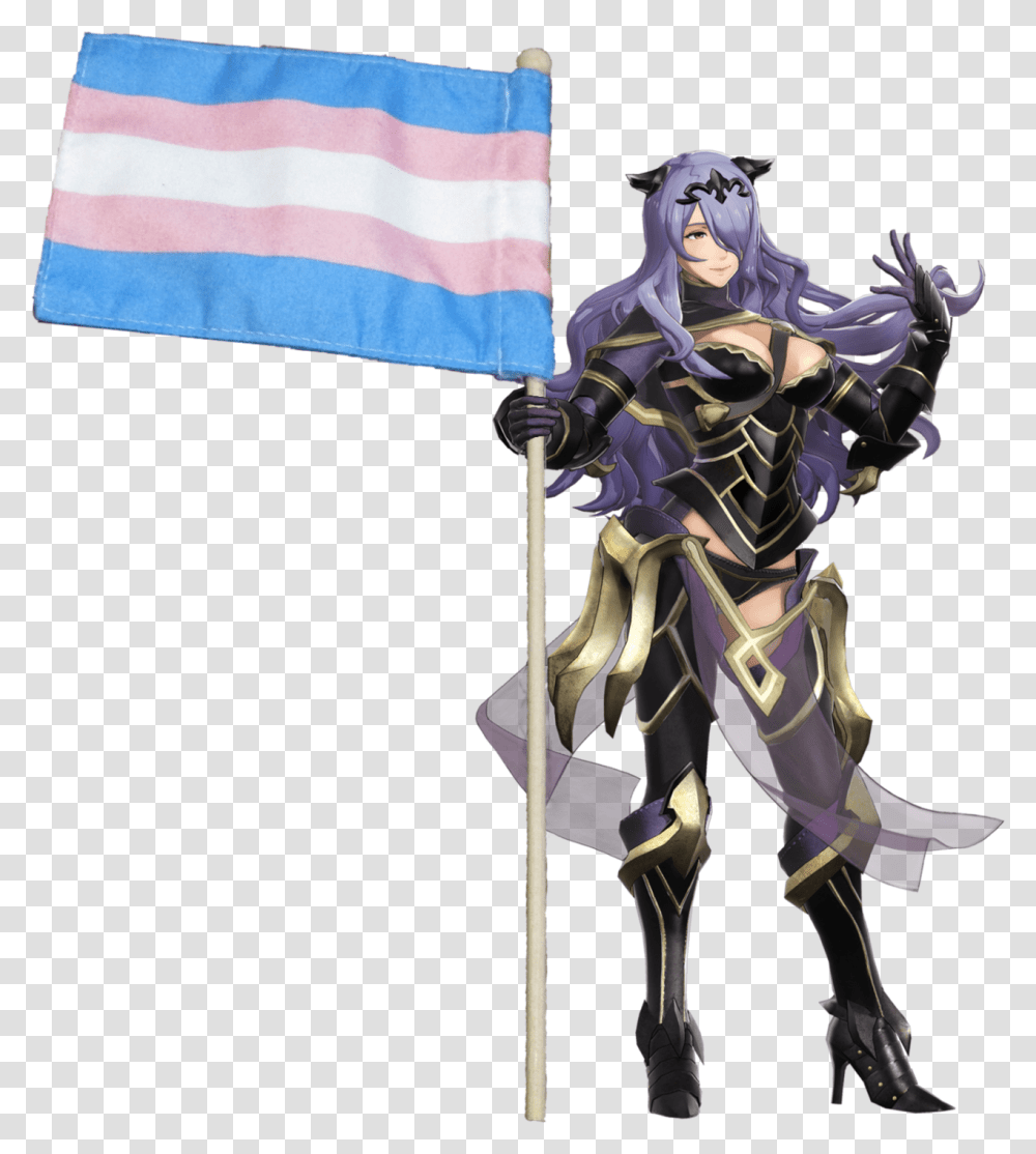 Camilla Fire Emblem, Flag, Person, Human Transparent Png